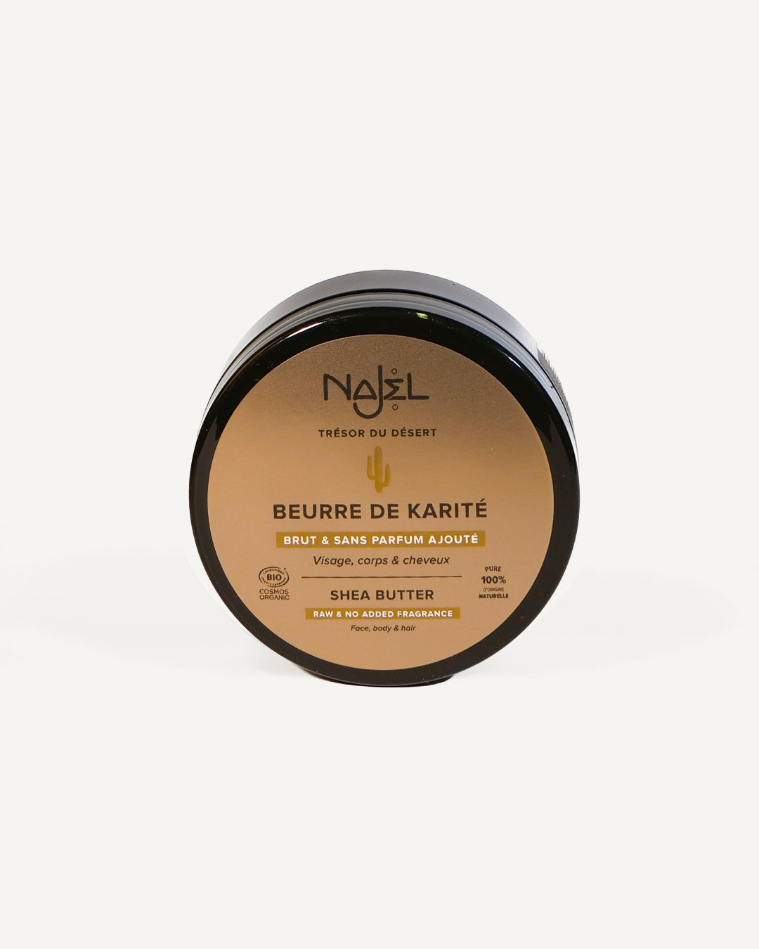 Beurre de karité pur sans parfum ajouté