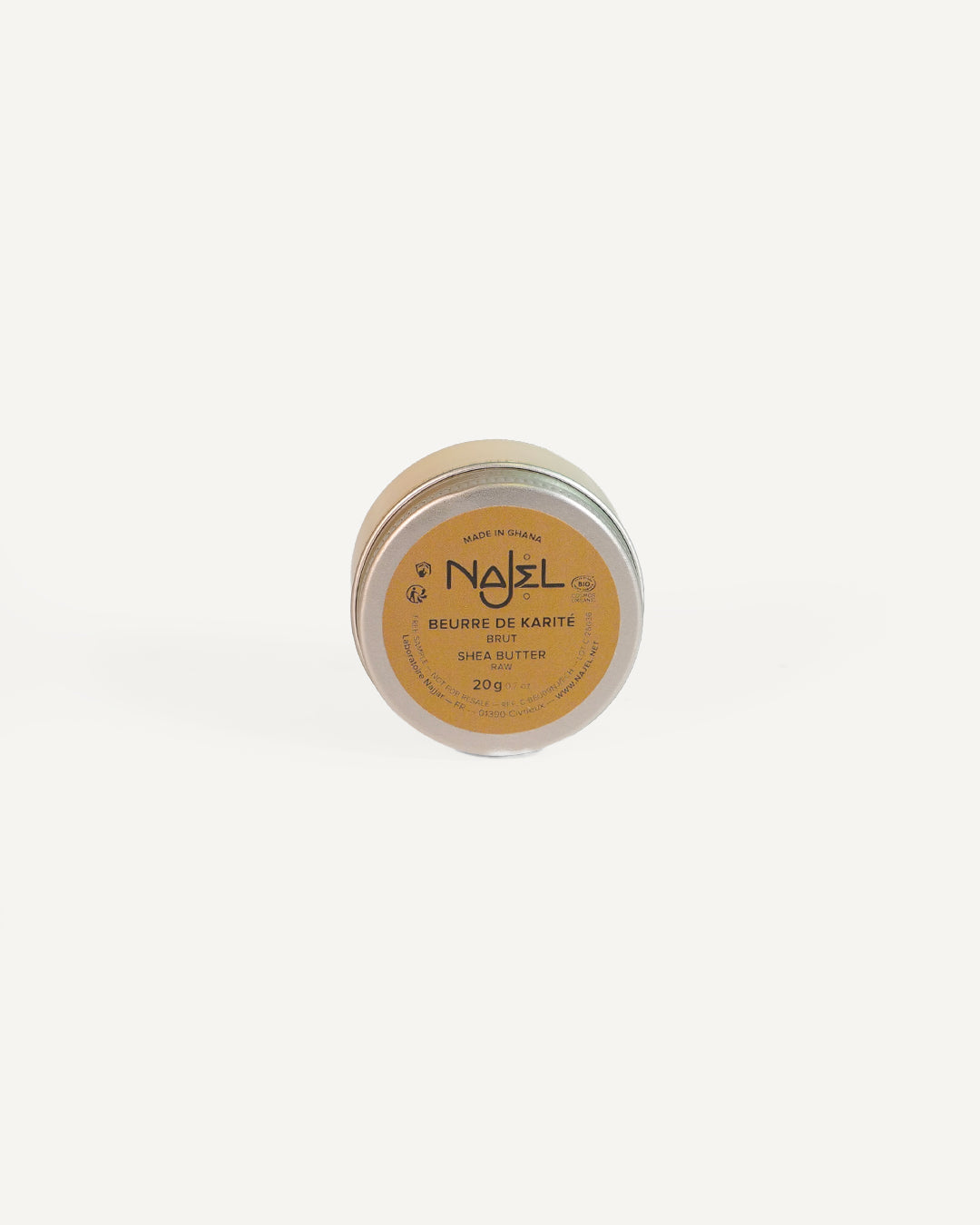 Pure shea butter with no added fragrance