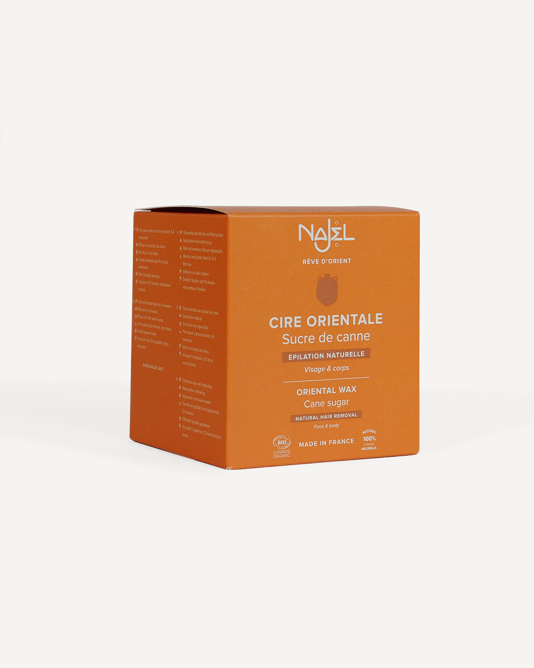 Cire orientale au sucre de canne bio-Cire orientale-Najel