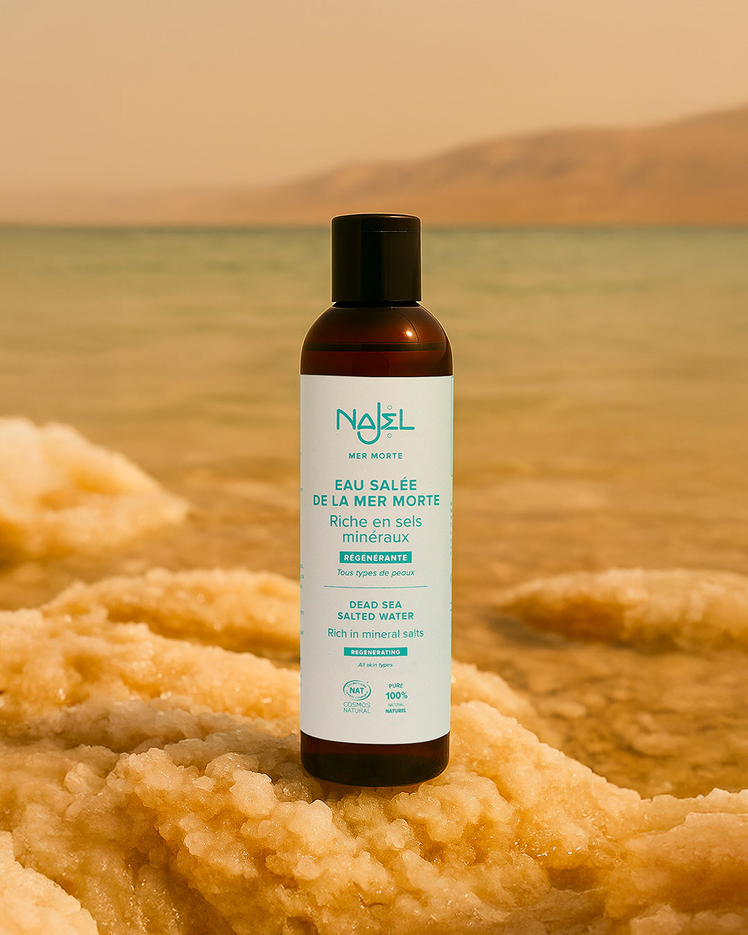 Eau salée de la mer Morte-Eau florale-Najel