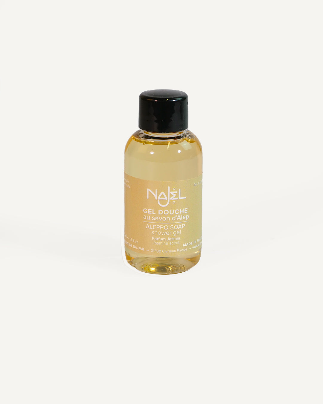 Jasmine-scented shower gel