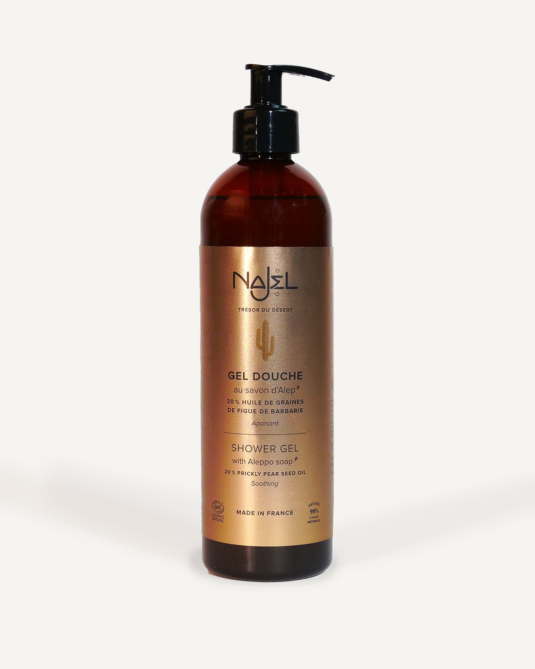 Gel douche à l'huile de figue de Barbarie*-Gel douche-Najel