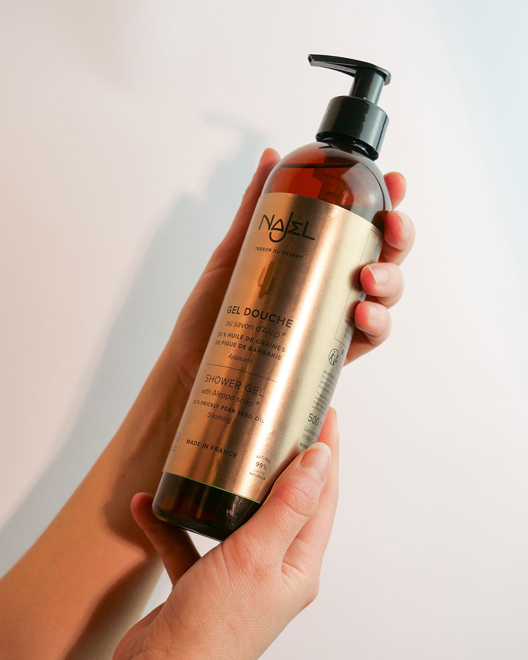 Gel douche à l'huile de figue de Barbarie*-Gel douche-Najel