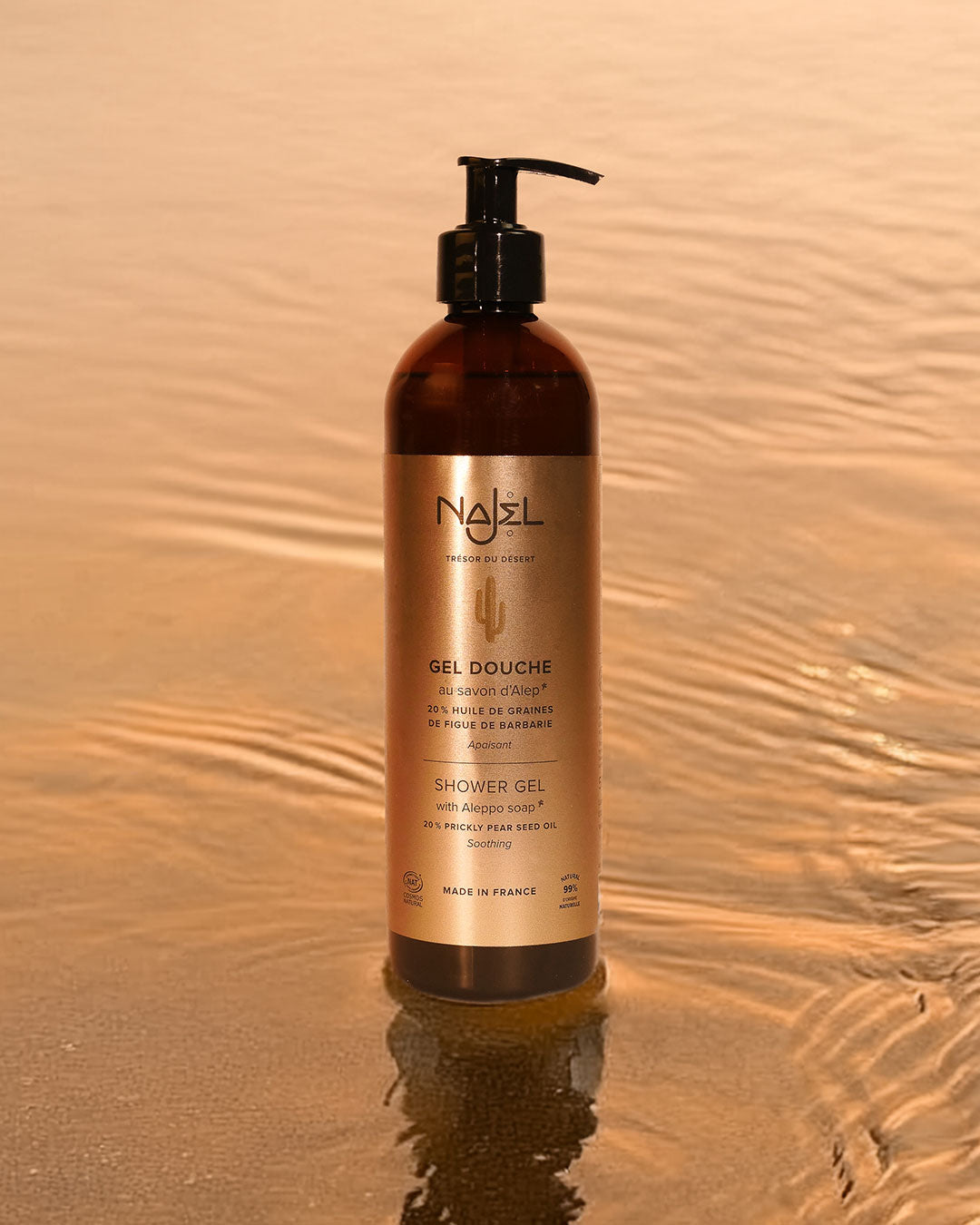 Gel douche à l'huile de figue de Barbarie*-Gel douche-Najel