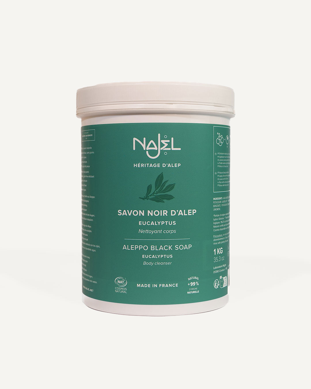 Savon noir d'Alep à l'eucalyptus-Savon noir d'Alep-Najel