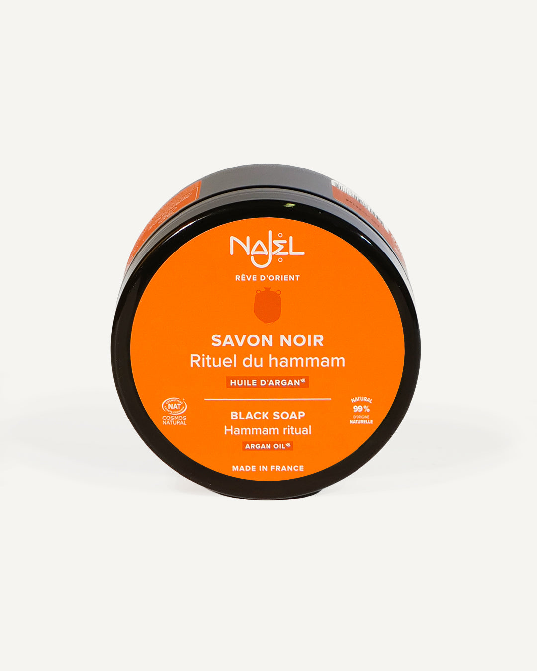 Jabón negro con aceite de argán orgánico