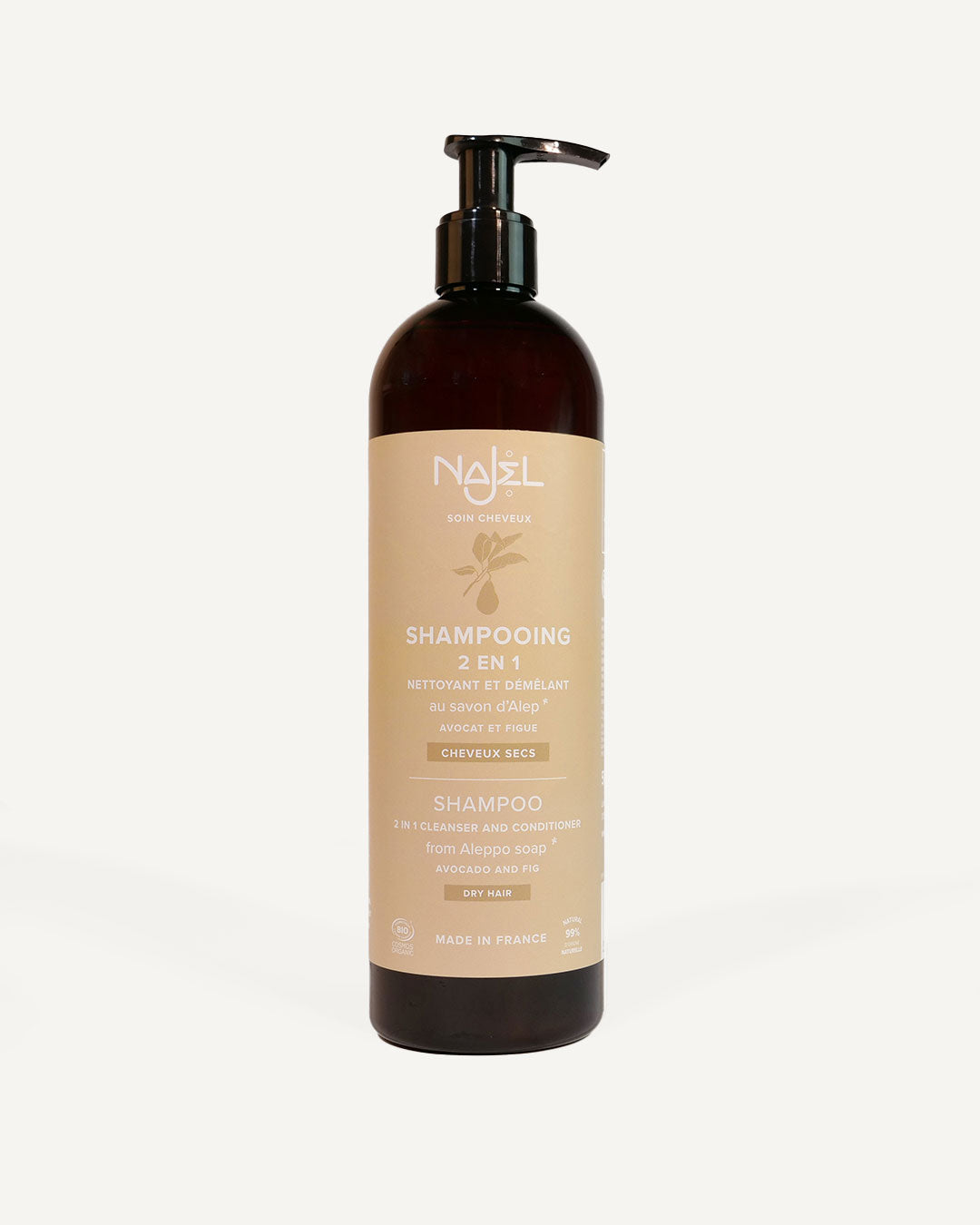 Shampoing au savon d'Alep cheveux secs-Shampoing-Najel