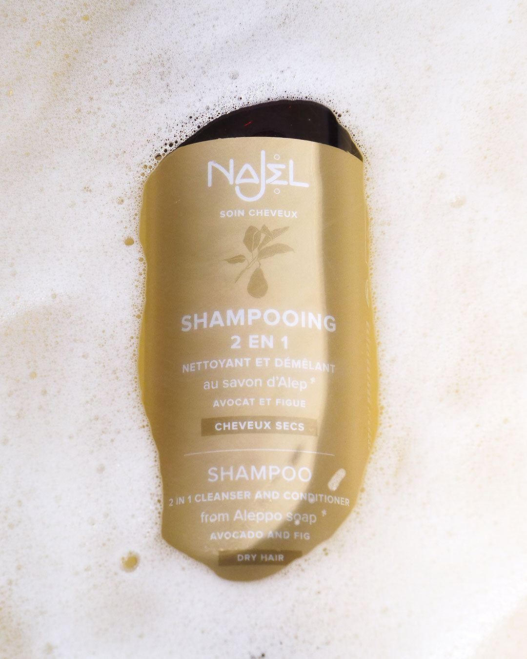 Shampoing au savon d'Alep cheveux secs-Shampoing-Najel