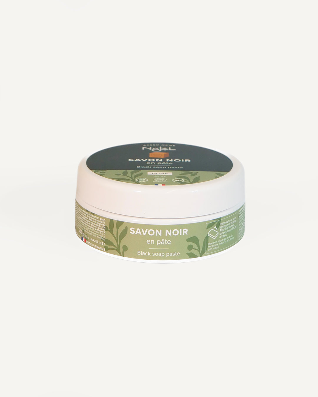 Black soap paste