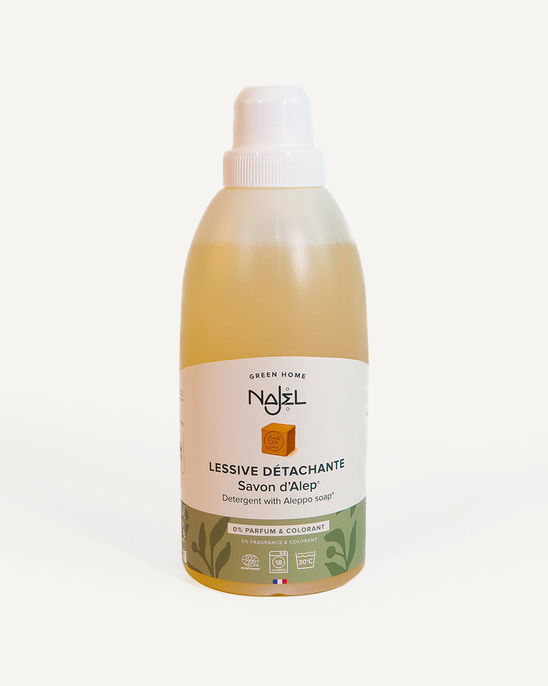 Lessive détachante au savon d'Alep*