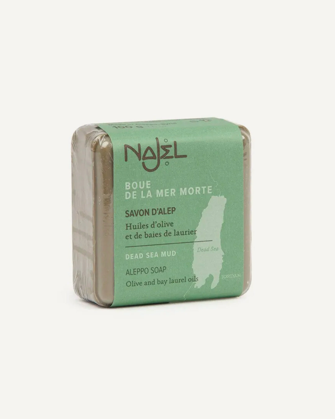 Savon d'Alep à la boue de la mer Morte-Savon d'Alep solide enrichi-Najel