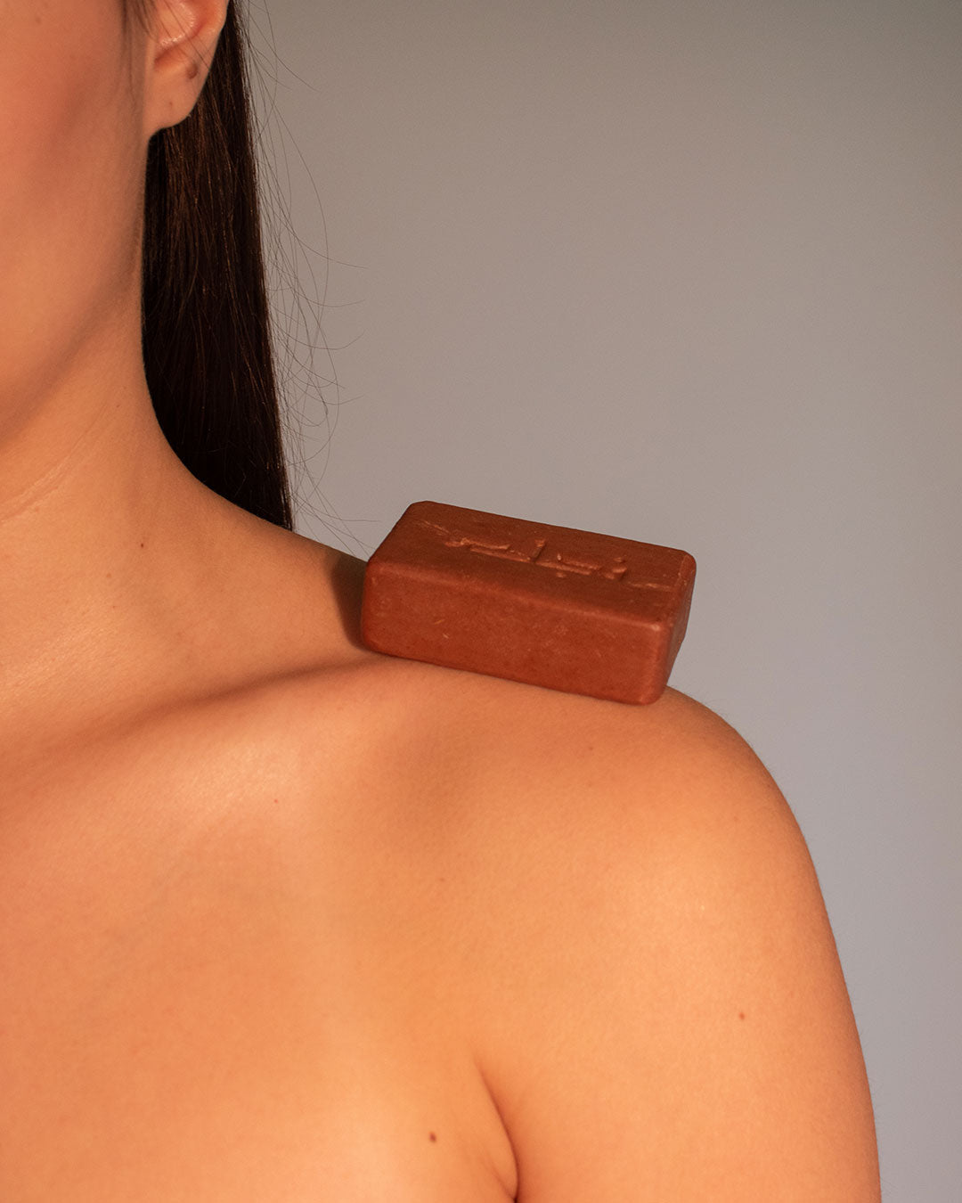 Savon d'Alep au rhassoul et à l'huile d'argan-Savon d'Alep solide enrichi-Najel