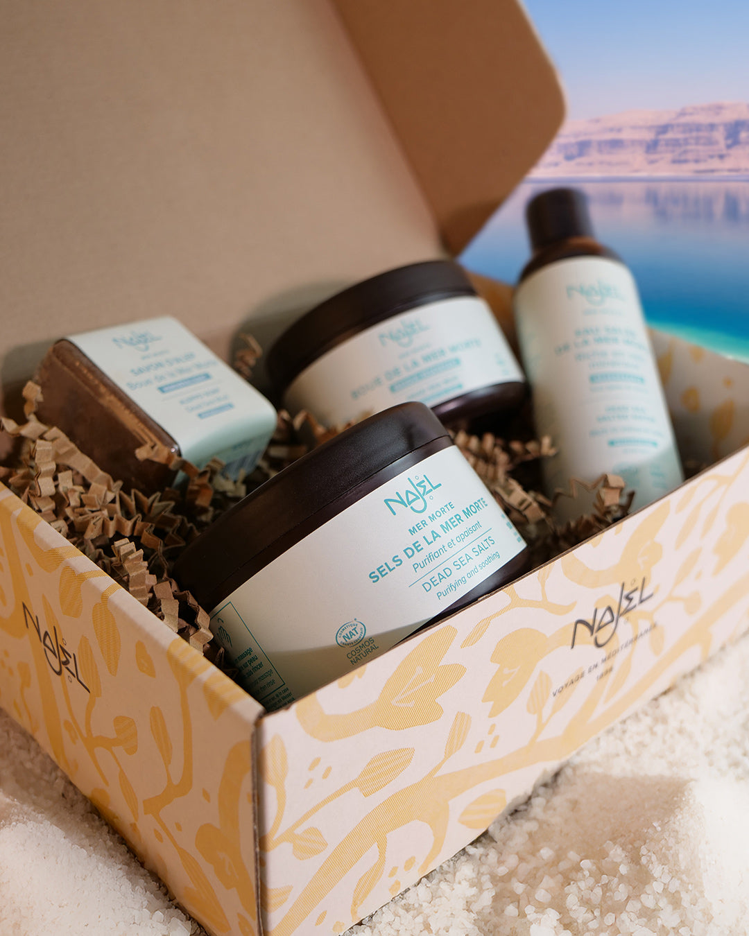 Coffret les soins de la mer Morte-Coffret-Najel