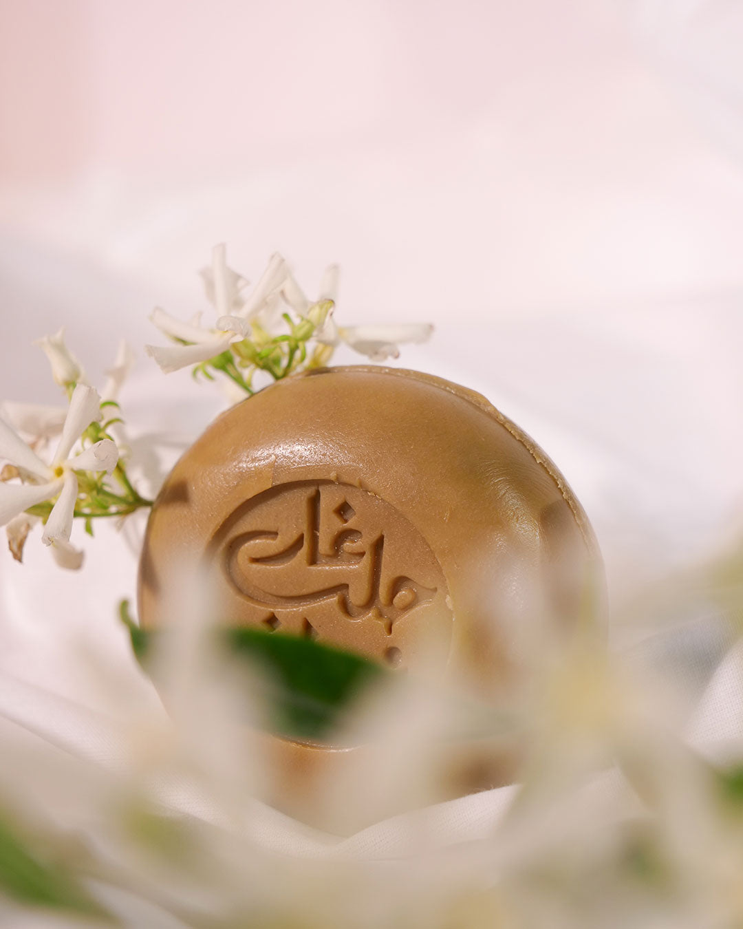 Savon d'Alep au jasmin bio-Savon d'Alep solide enrichi-Najel