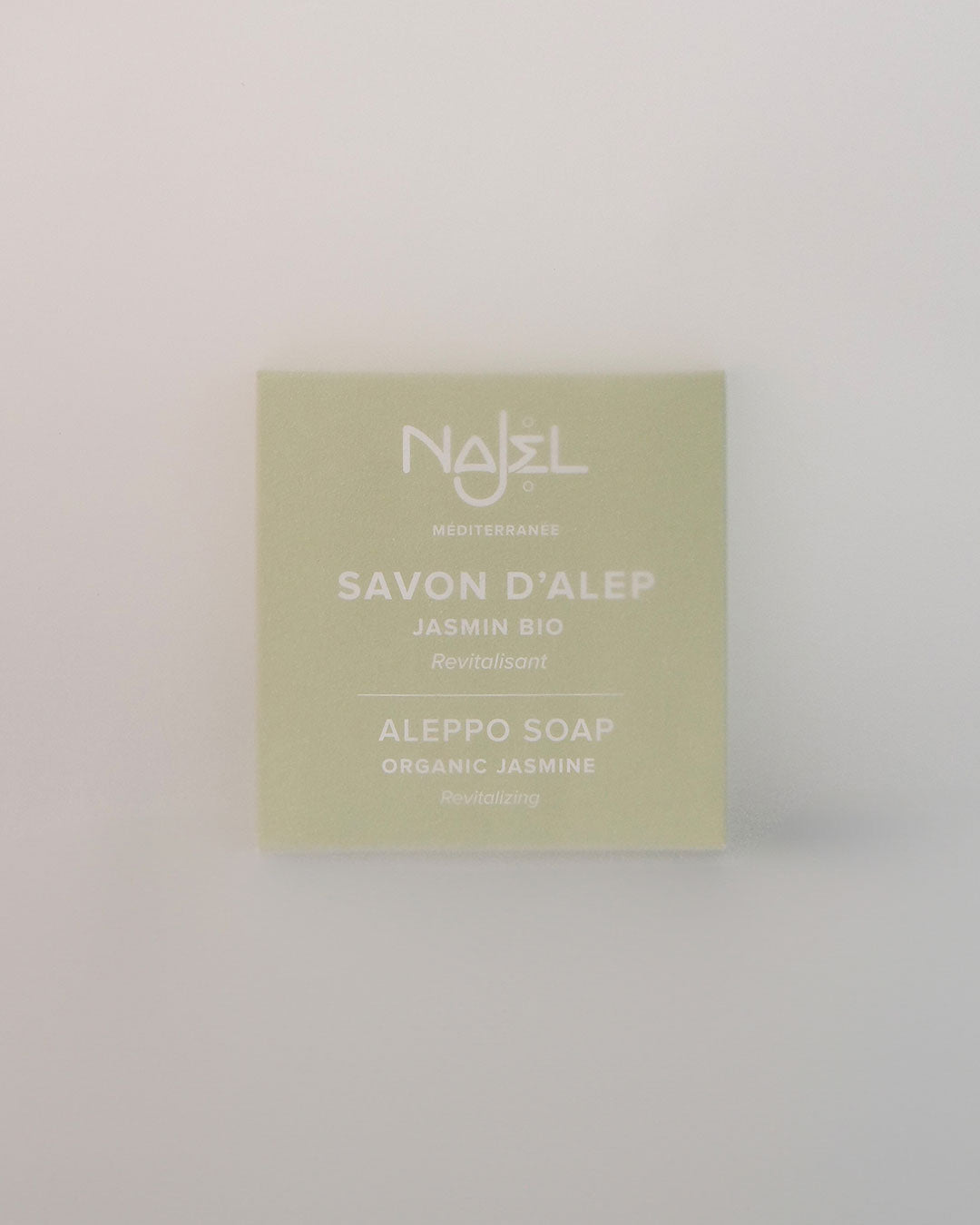 Savon d'Alep au jasmin bio-Savon d'Alep solide enrichi-Najel