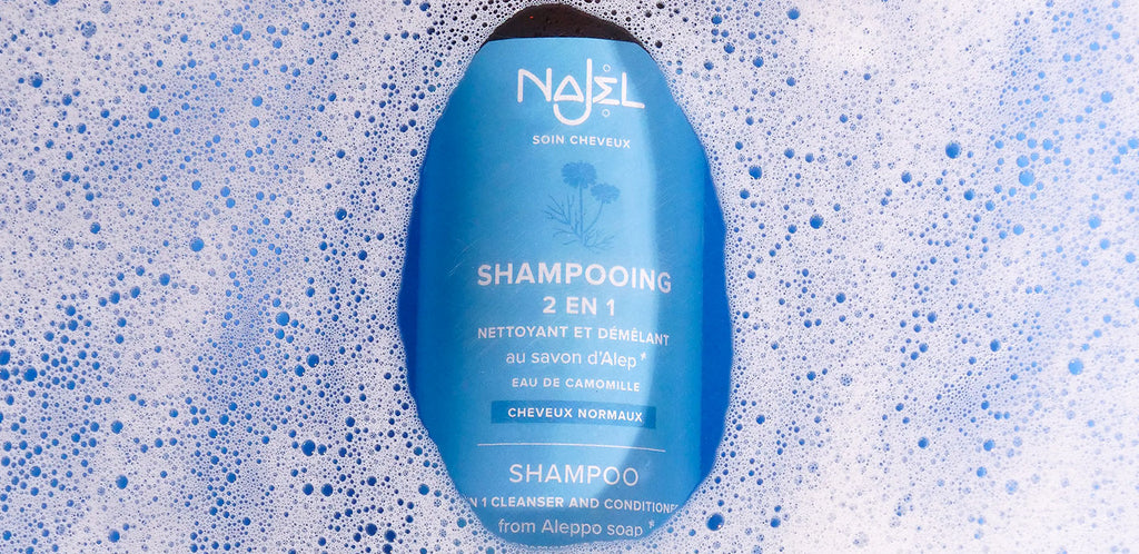 Shampoing Au Savon D'Alep - Formule Douce Pour Cheveux Secs - Marque Najel