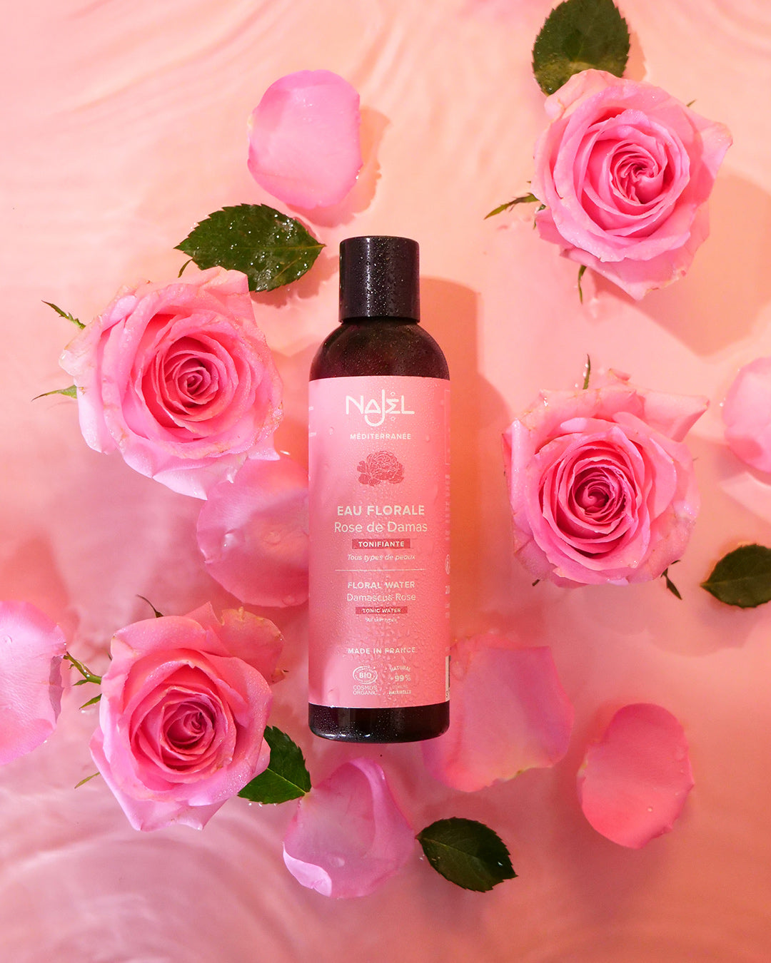 Eau florale à la rose de Damas