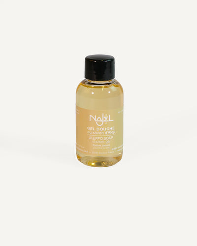 Jasmine-scented shower gel
