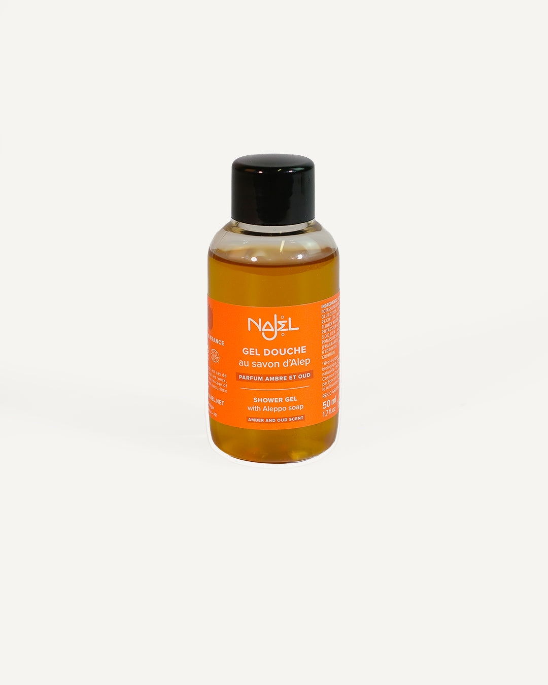 Shower gel with Amber and Oud fragrance