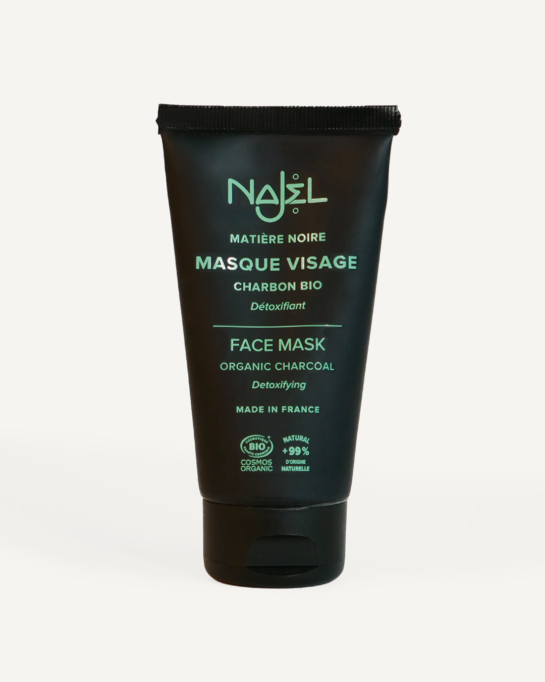 Masque visage au charbon bio-Masque visage-Najel
