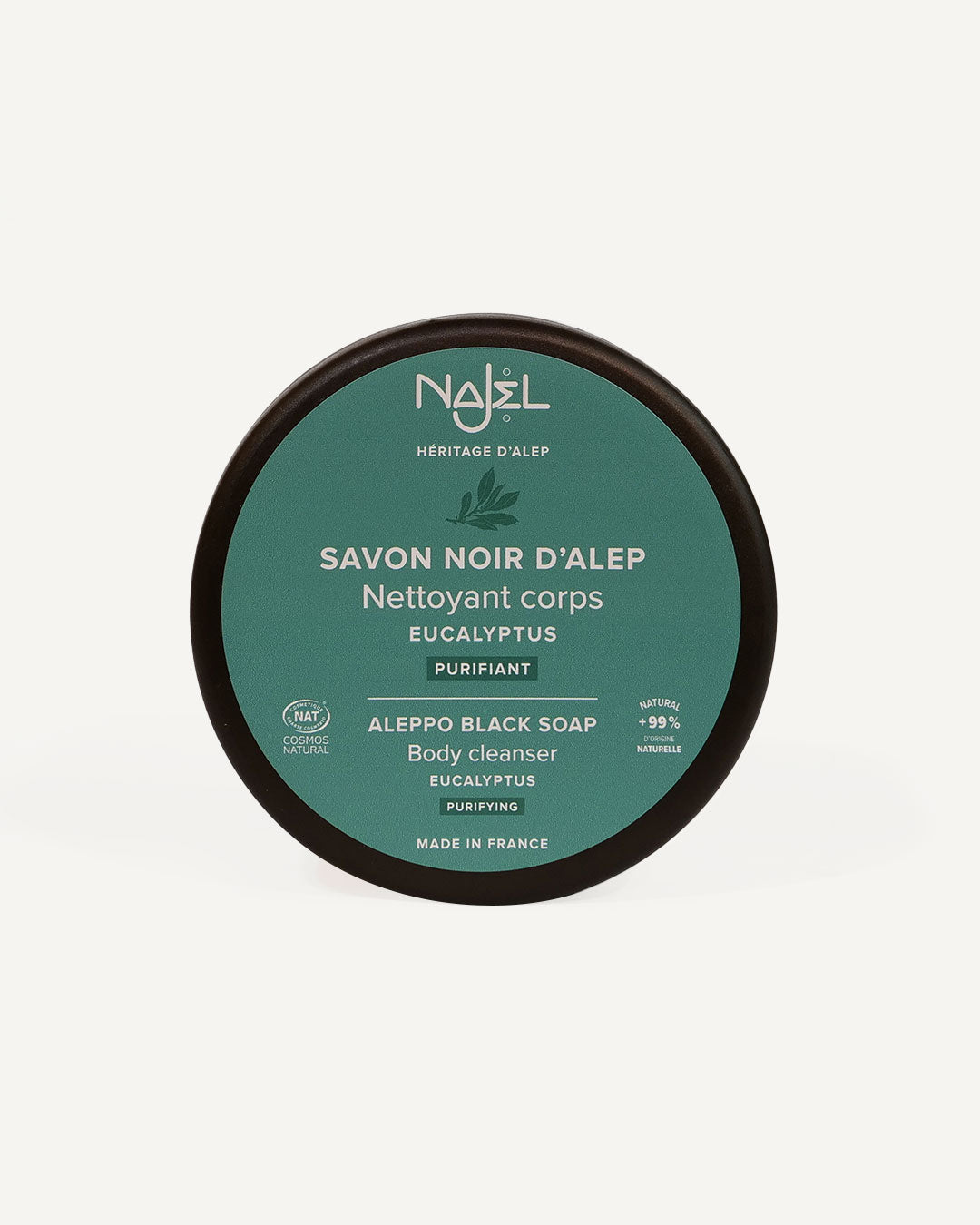 Savon noir d'Alep à l'eucalyptus