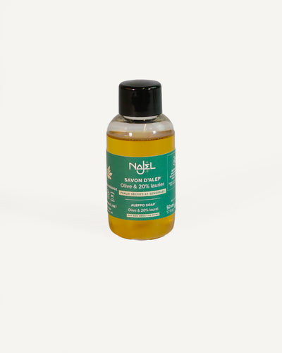 Liquid Aleppo soap 20% laurel*