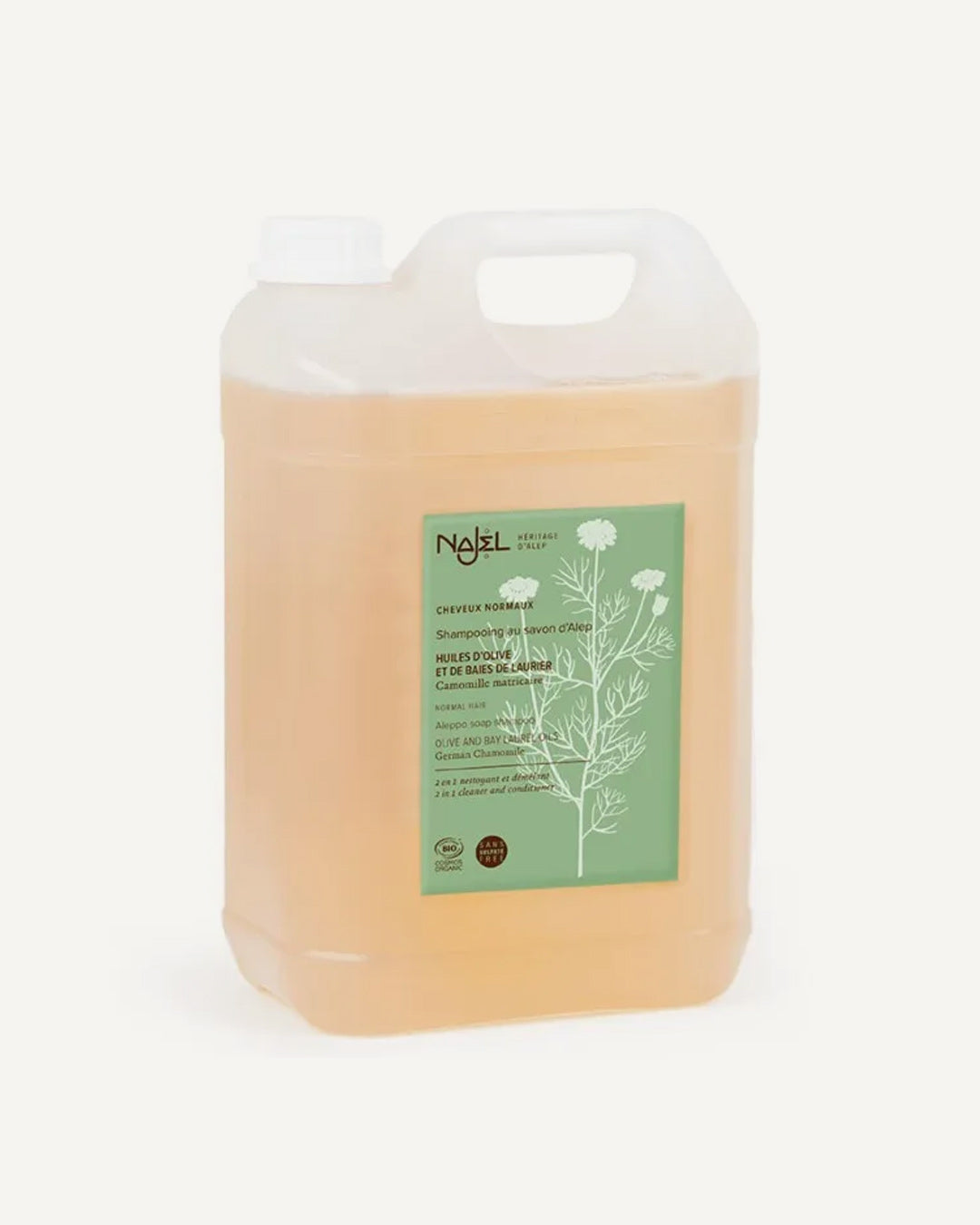 Shampoing au savon d'Alep cheveux normaux - Grand format-Shampoing-Najel