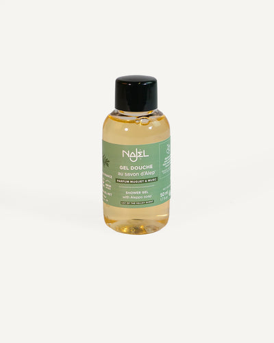 Shower gel with intense lily of the valley & musk fragrance