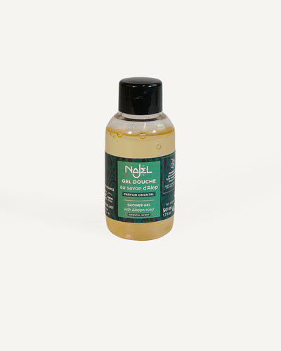 Shower gel with intense oriental fragrance