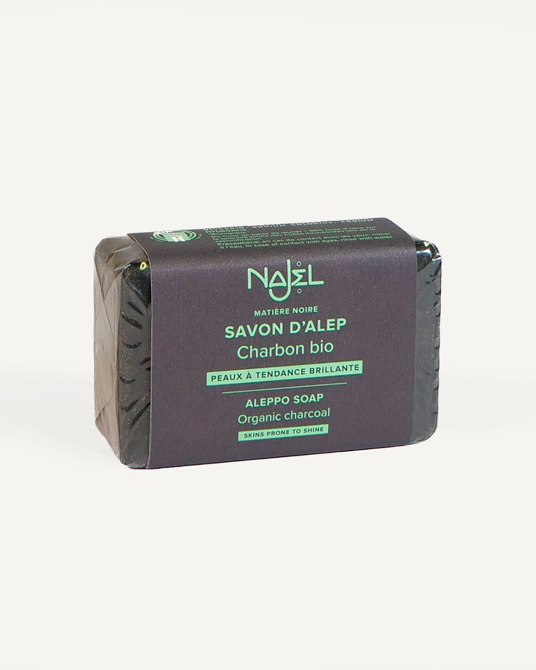 Jabón de Alepo con carbón vegetal orgánico
