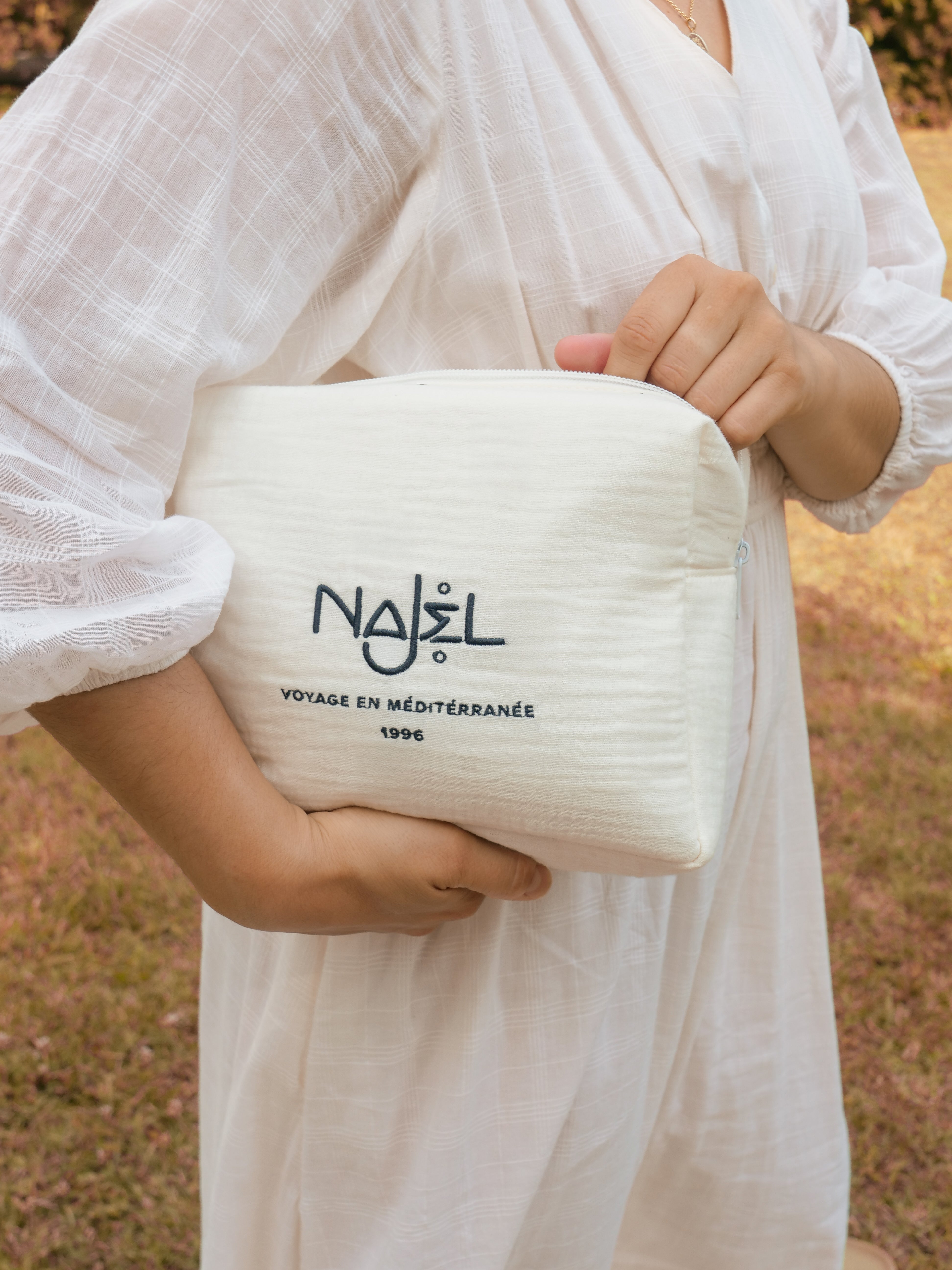 Trousse de toilette Najel à transporter ou pour ranger les cosmétiques et le maquillage et à emporter en voyage